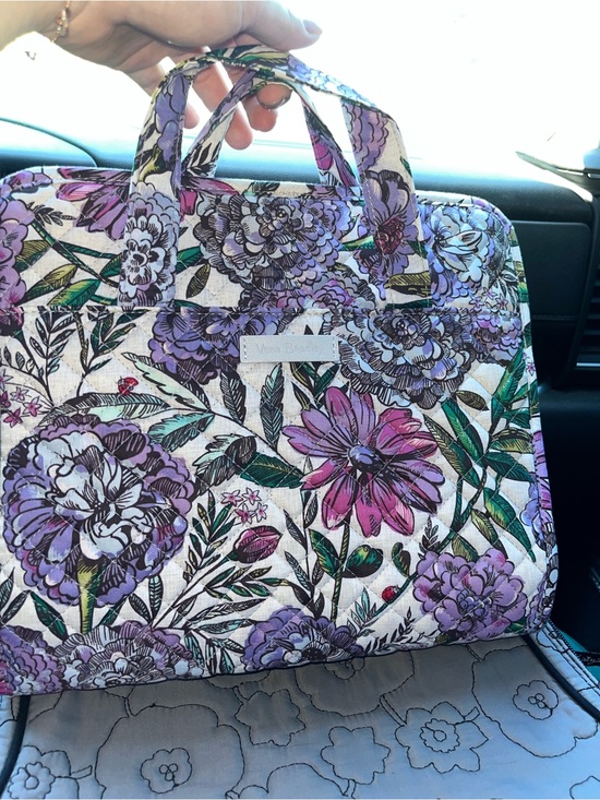 Vera Bradley Handbags - Vera Bradley Floral Quilted Travel Bag - Lavender Meadows